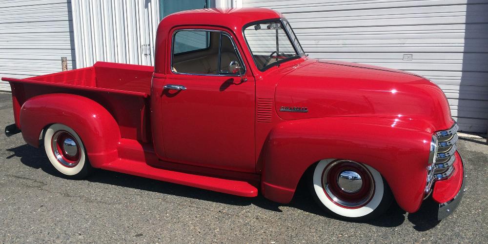 Chevrolet 3100 with U.S. Wheel Smoothie (Series 51) Extended Sizing